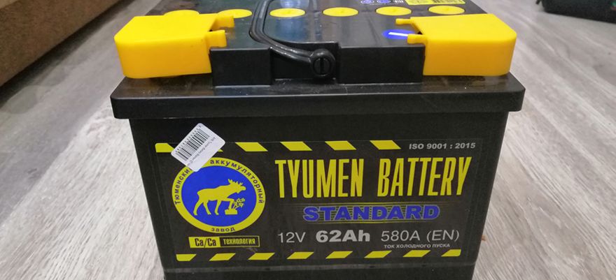 Дата производства тюменского аккумулятора (Tyumen Battery)